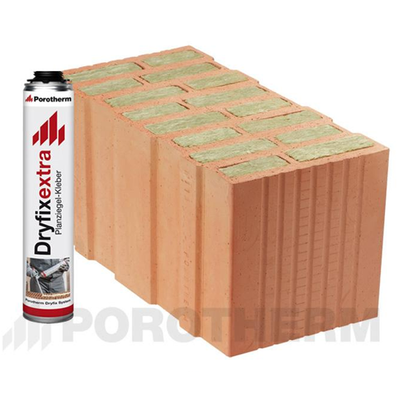 Керамічні блоки Porotherm 50 T Dryfix Дніпро, Кривий Ріг, Генічеськ