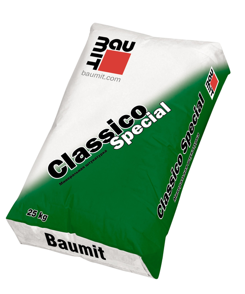 Декоративна мінеральна штукатурка Baumit Classico Special короїд