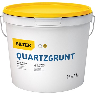 Siltek Quartzgrunt Грунт-краска контактная (14 кг)