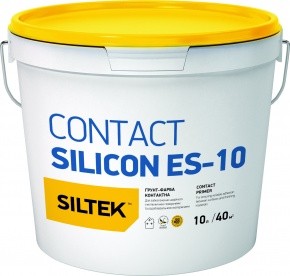 Siltek ES-10 Contact Silicon Грунт-краска контактная силиконмодифицированная, база ЕА (10 л)